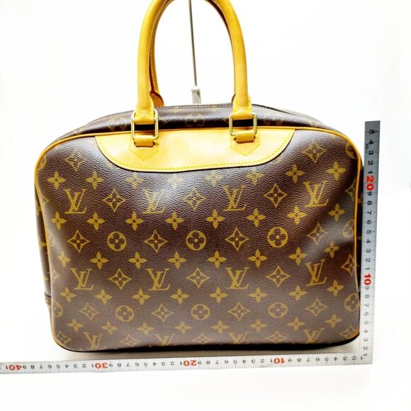 Louis Vuitton LV Hand Bag Deauville Brown Monogram 580-082125 - Picture 2 of 14